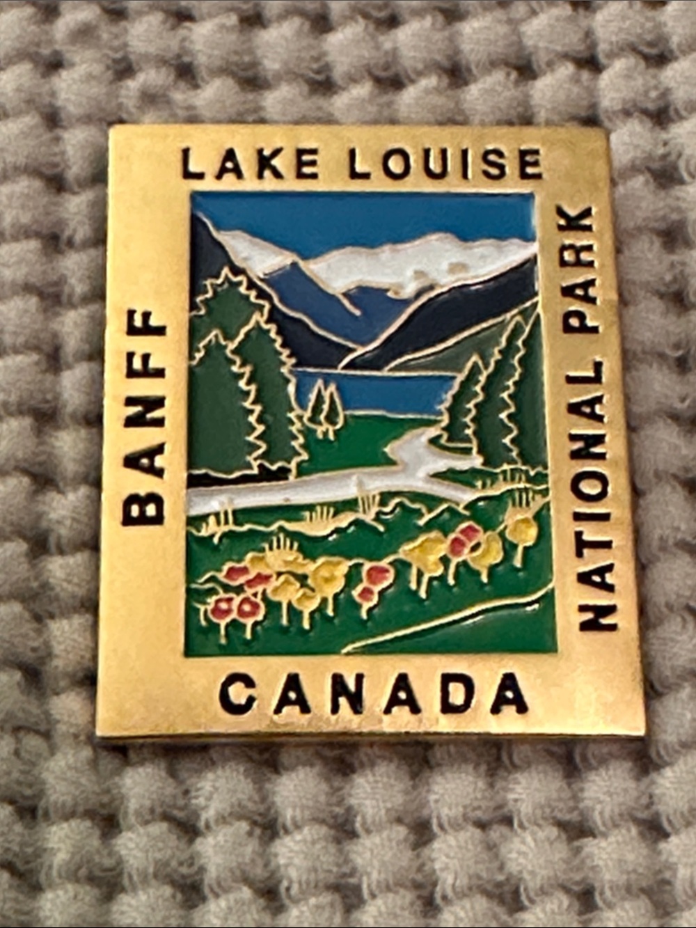 Banff Lake Louise Canada National Park Pin